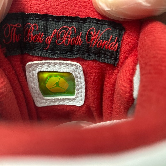 Jordan 5 Fusion 'Varsity Red - Black / White' Air Force 1 - Picture 15 of 16